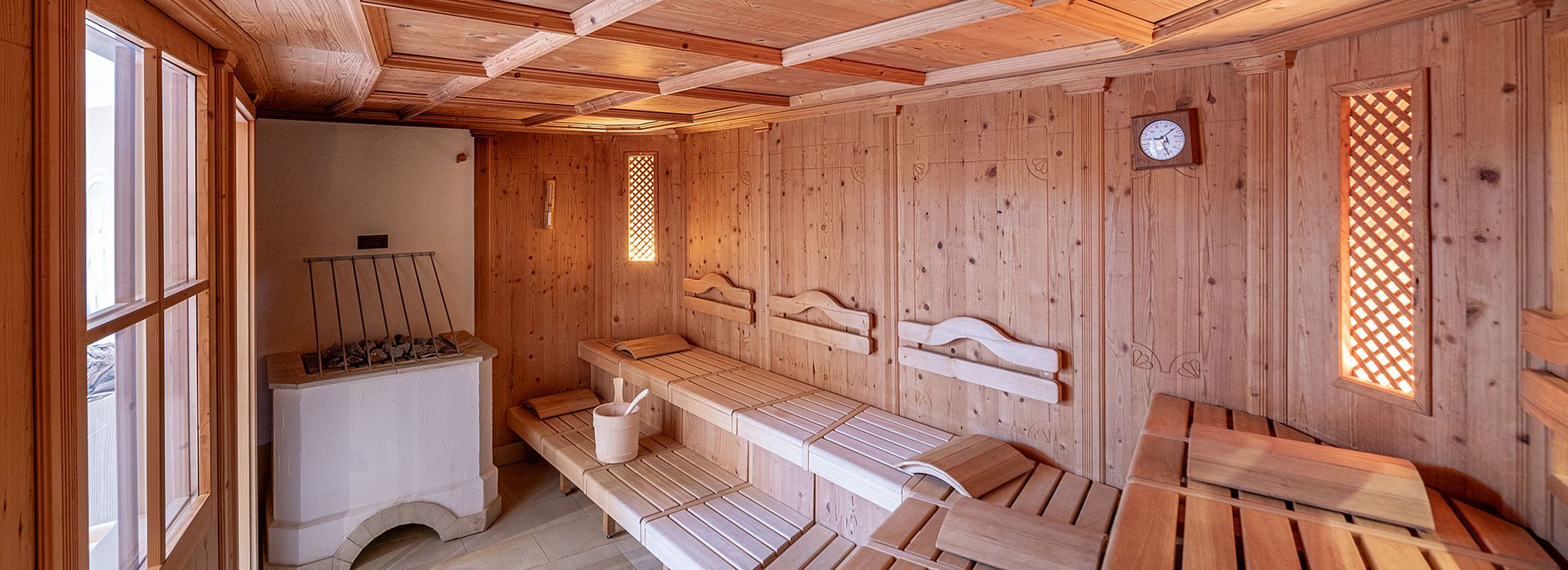 Finnische Sauna im Jagdhof Gurgl